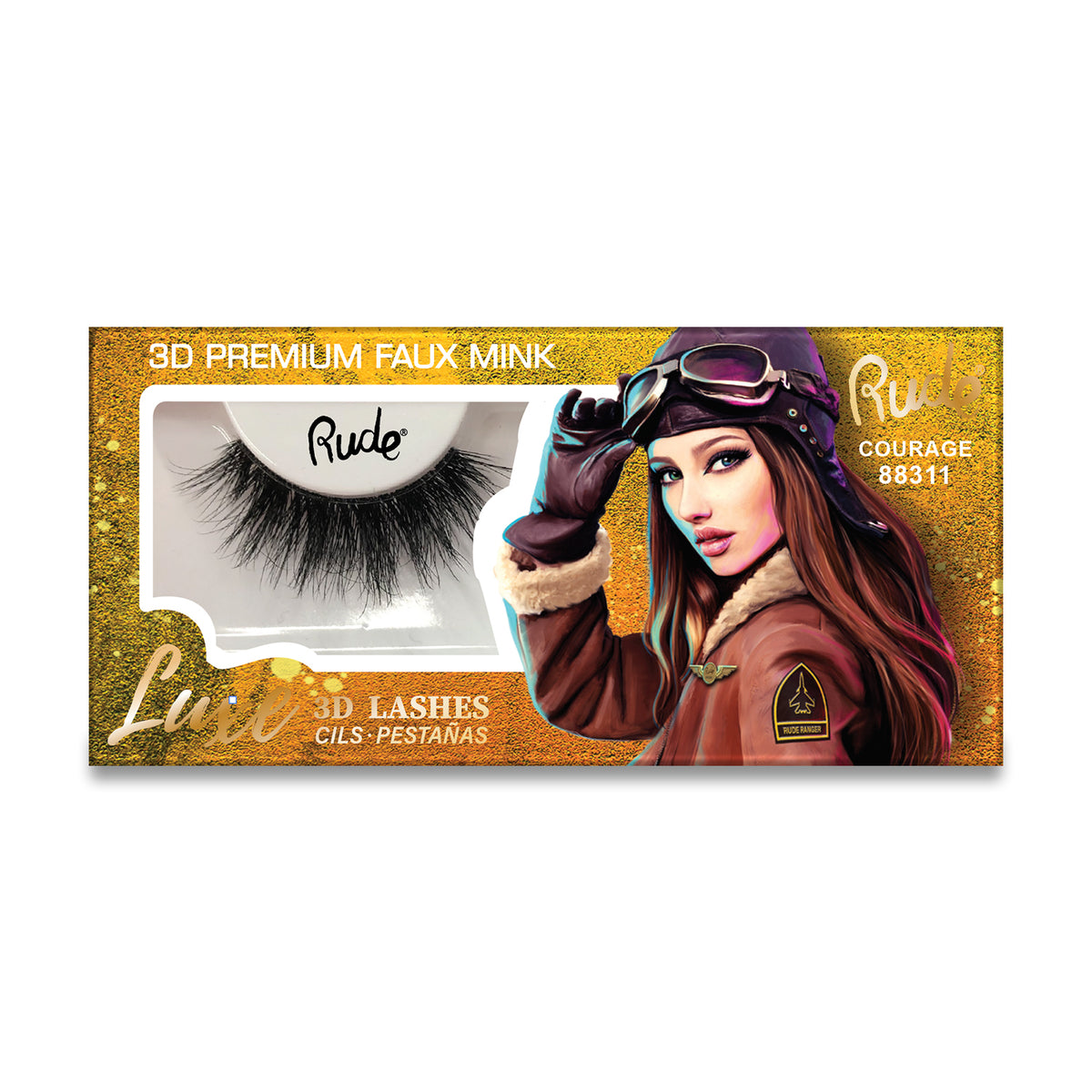 Luxe 3D Lashes | Premium 3D Eyelashes Courage