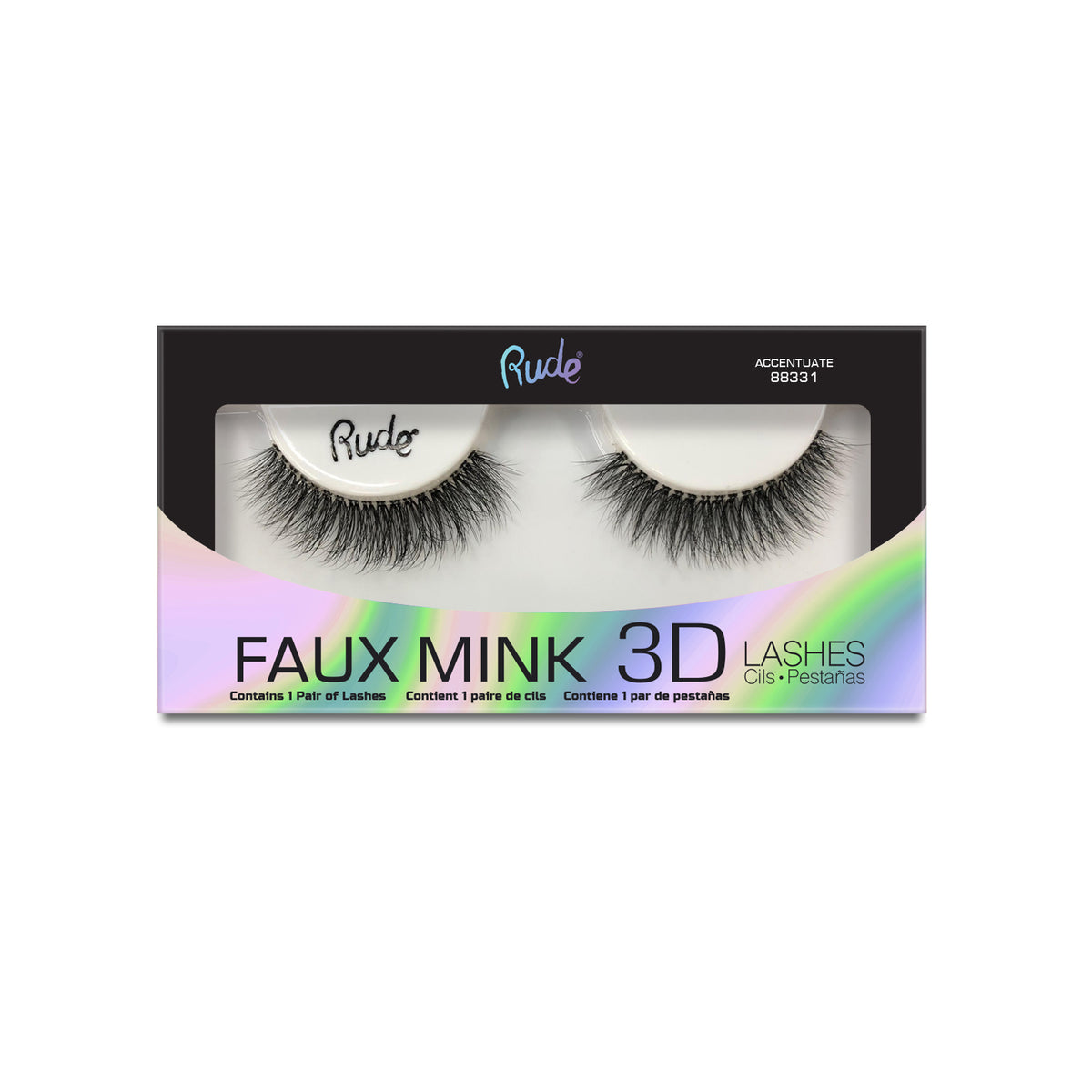 3D Lashes | Full and Fluffy Faux Mink Lashes Accentuate