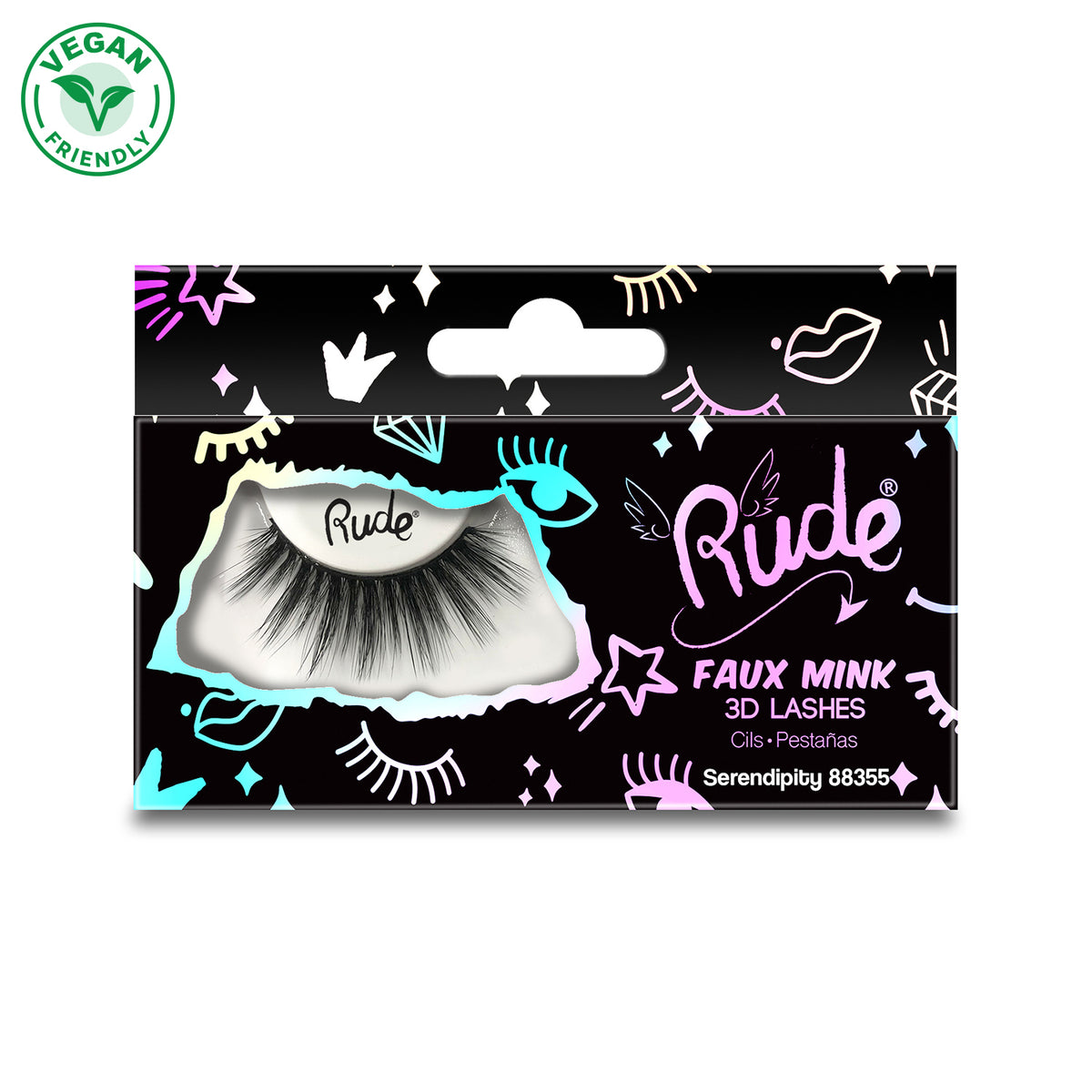 Essential Faux Mink 3D Lashes | Everyday Faux Mink Lashes Serendipity