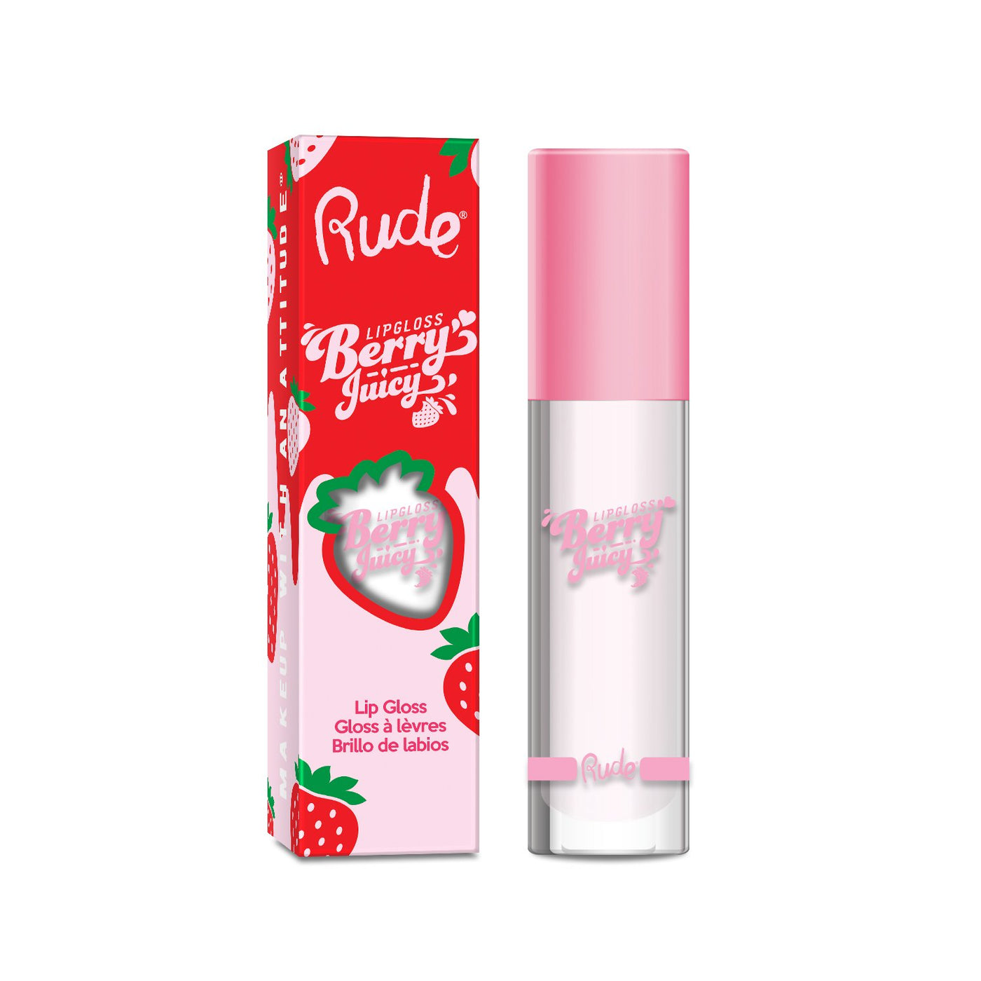Berry Juicy Lip Gloss Code Red By Rude Cosmetics berry-juicy-lip-gloss-code-red-by-rude-cosmetics