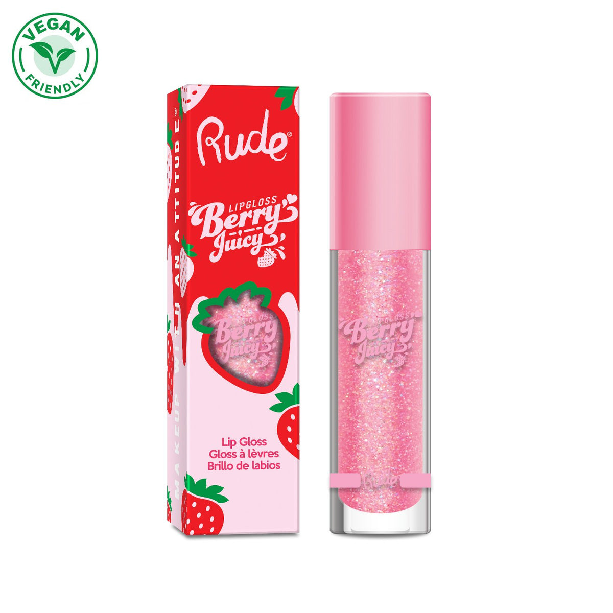 Berry Juicy Lip Gloss - Best Berry Lip Gloss Flirty