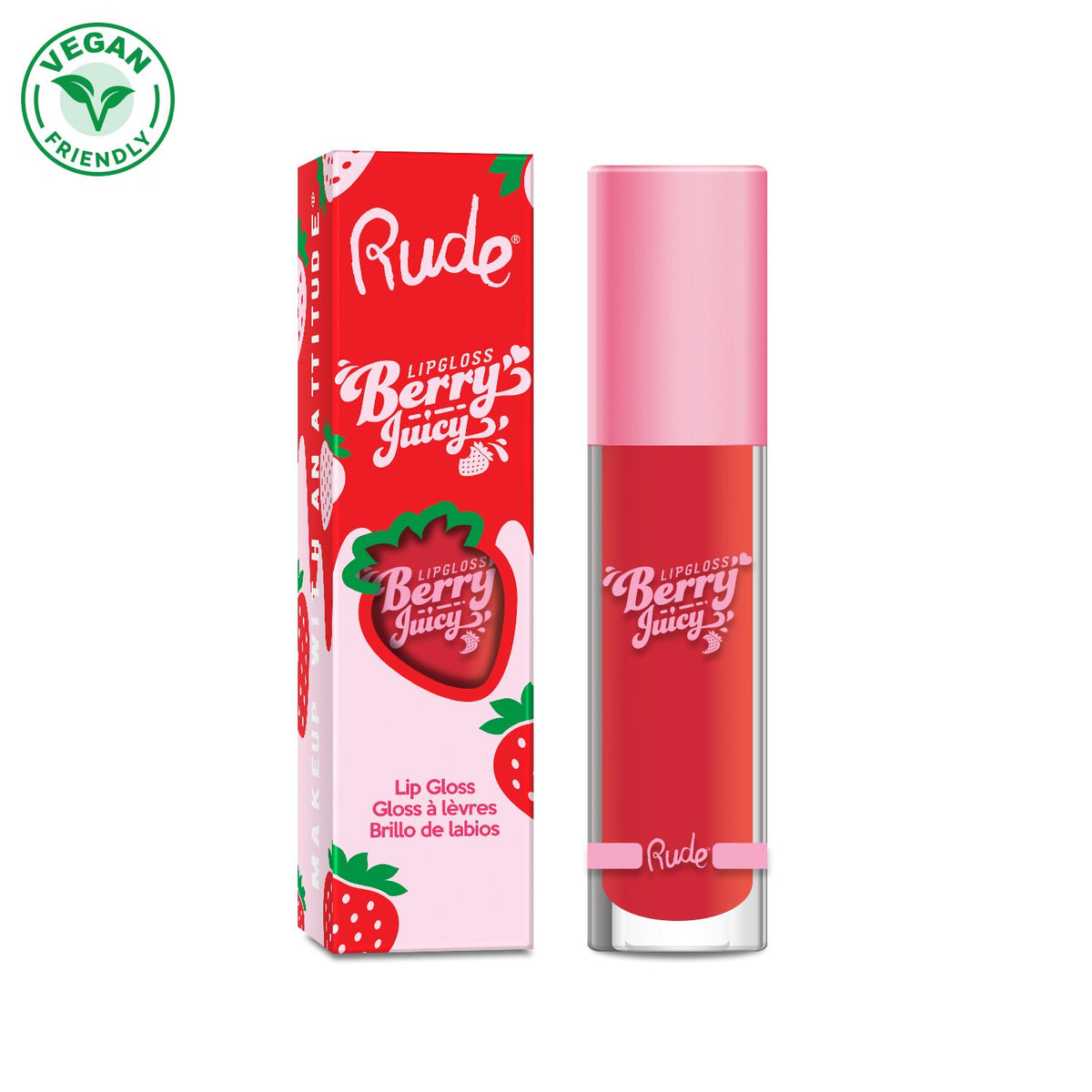 Berry Juicy Lip Gloss - Best Berry Lip Gloss Coral Kiss