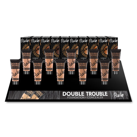 Double Trouble Foundation and Concealer Display Set B, 60 pcs
