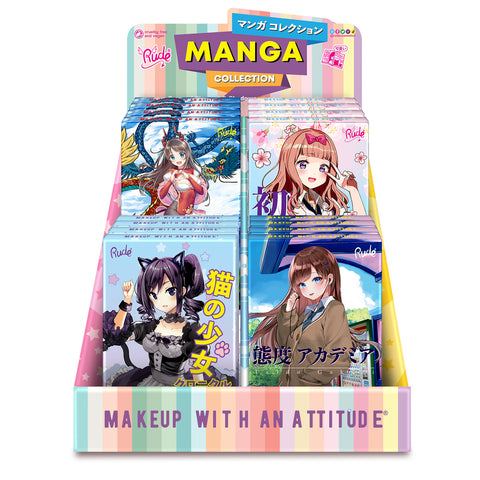 Manga Collection Palette Cardboard Display Set, 24 pcs