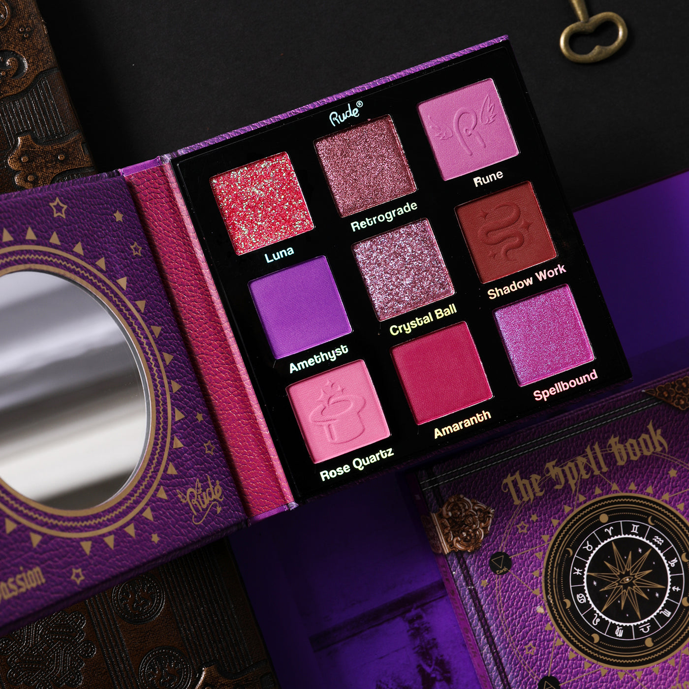 The Spell Book Smooth and Blendable Eyeshadow - Rude Cosmetics