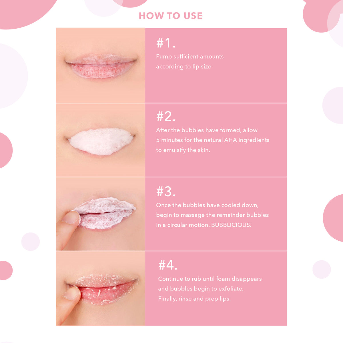 Bubblelicious Lip Exfoliator How to Use