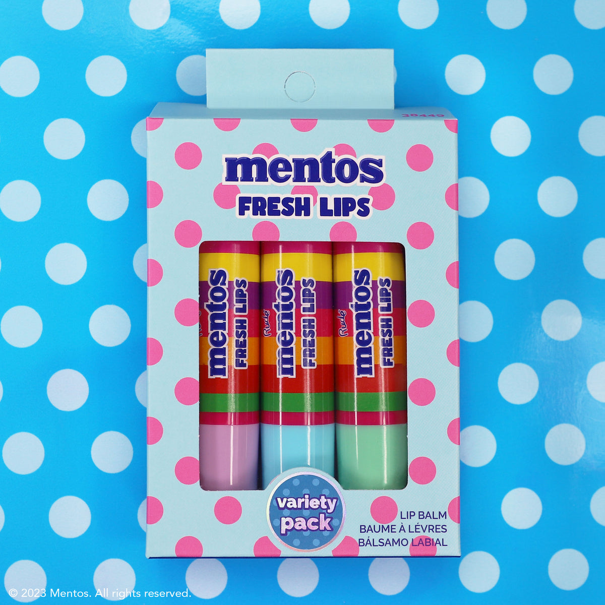 Mentos Fresh Lips Variety Pack (Lip Balm)