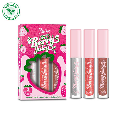 Berry Juicy Lip Gloss Set Shimmer