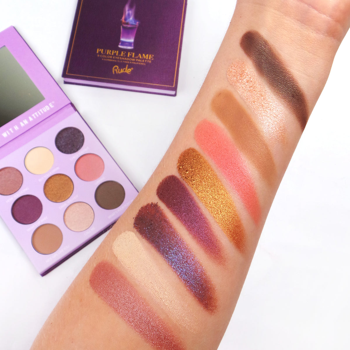 Cocktail Party 9 Eyeshadow Palette - Purple Flame
