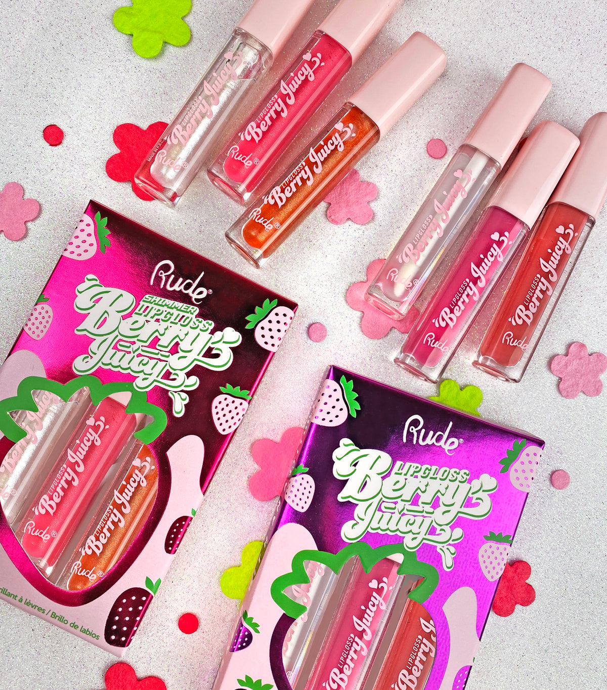 RUDE Cosmetics Berry Juicy Lip Gloss