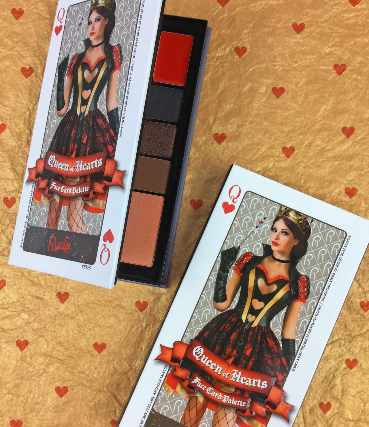 Queen Of Hearts Cards Face