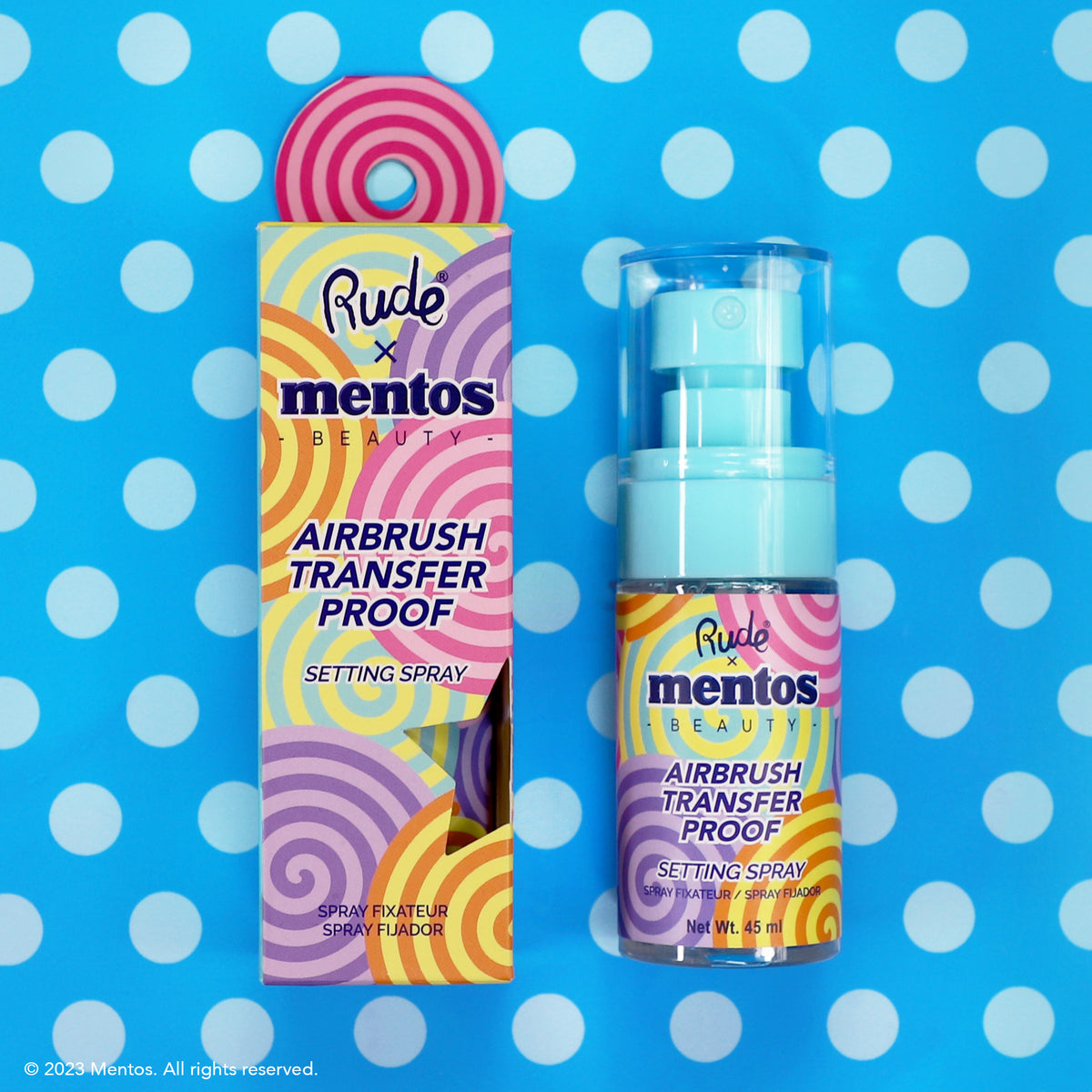Mentos Airbrush Transfer Proof Setting Spray