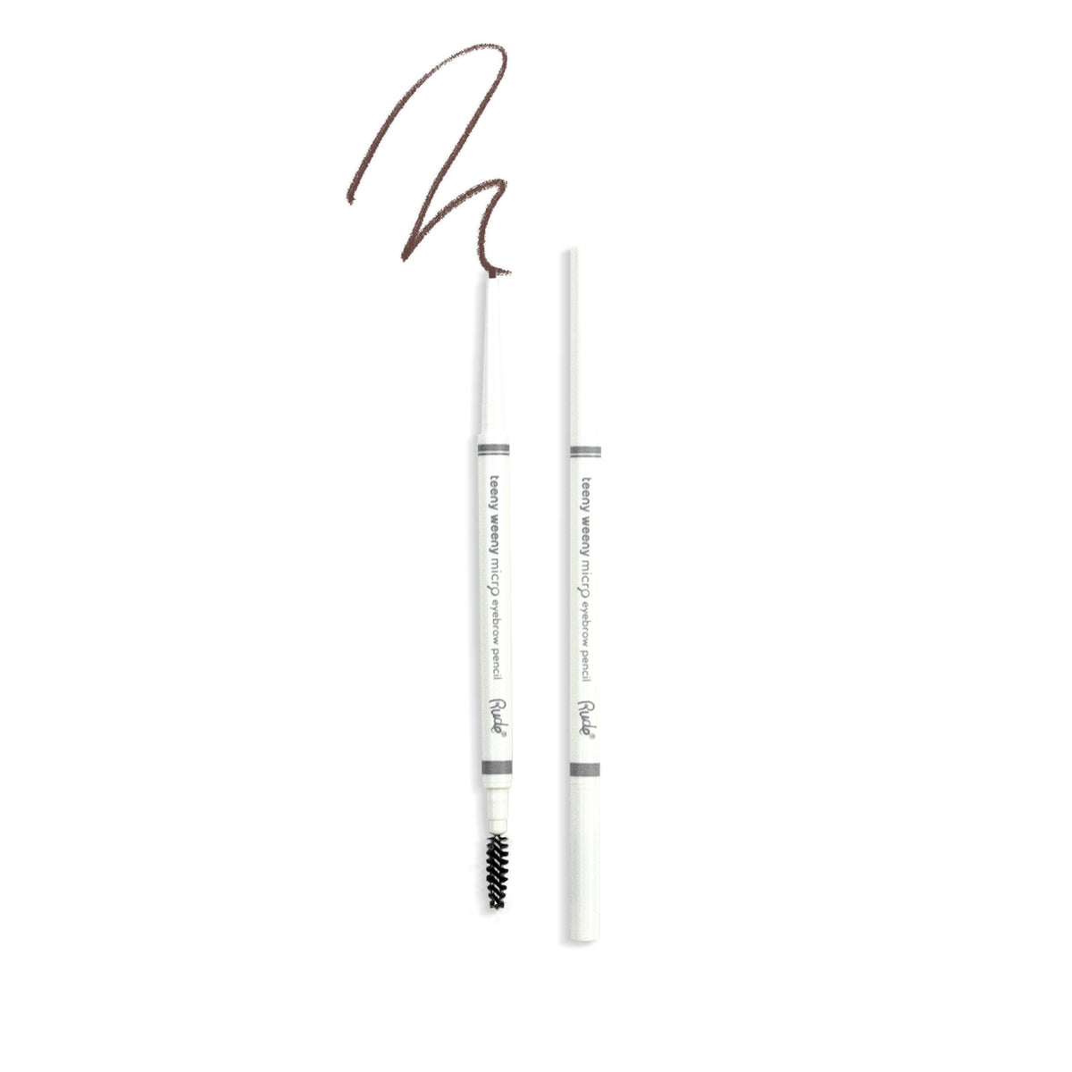 RUDE Teeny Weeny Micro Eyebrow Pencil Taupe – Ultrafeiner Augenbrauenstift Mit Bürste