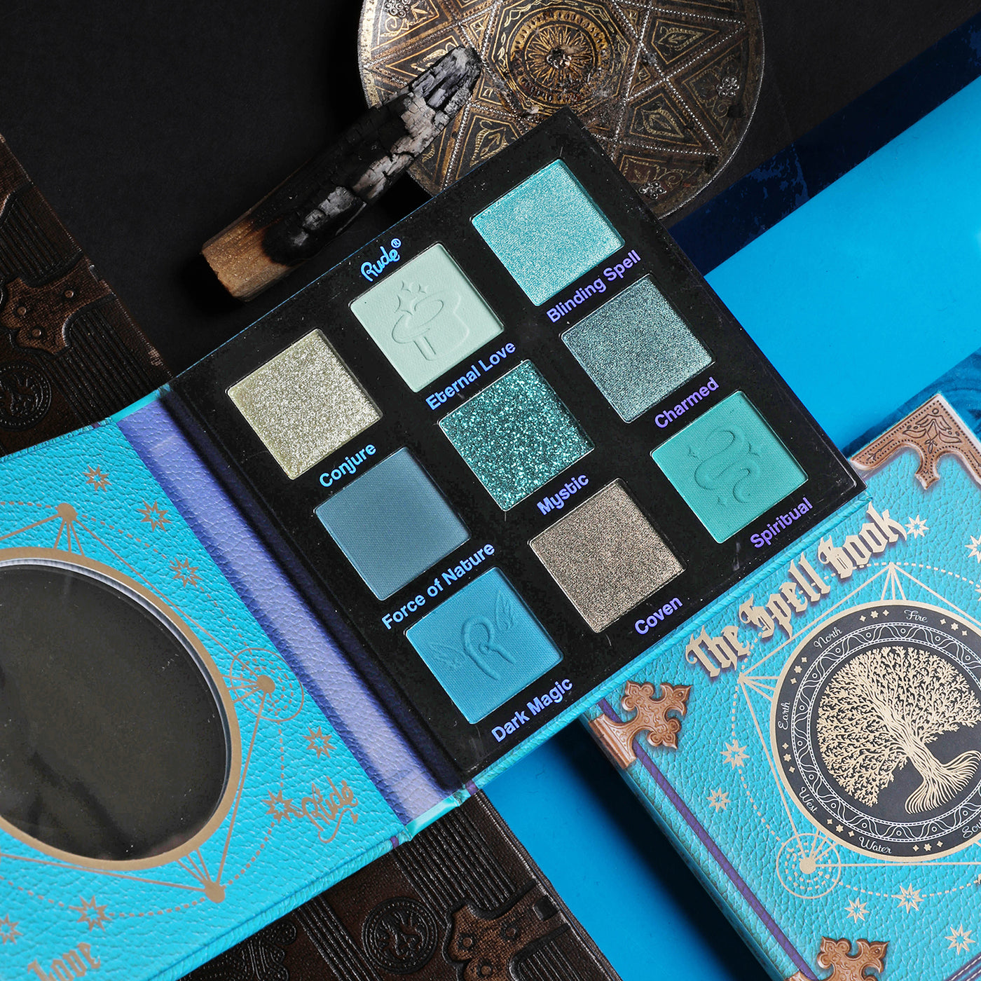 The Spell Book Smooth and Blendable Eyeshadow - Rude Cosmetics