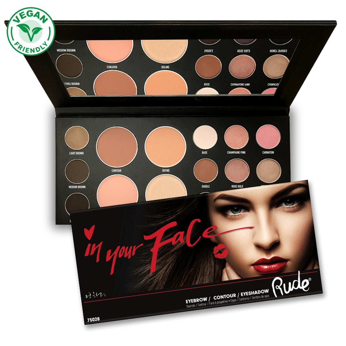 In Your Face 3-in-1 Palette Display Set, 24pcs
